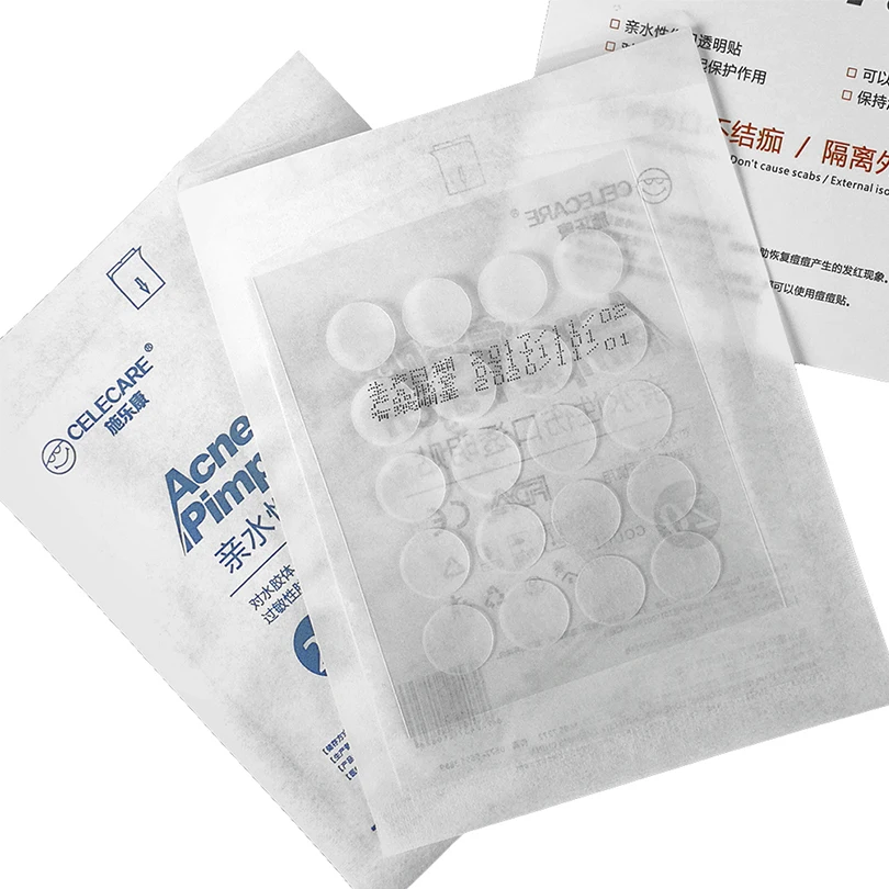 Beli 40 Pcs box Jerawat Penghilang Set Alat Pengobatan Jerawat Jerawat Bekas Luka Remover Stiker Komedo Jerawat Jerawat Patch Mee Eter Verwijderaar