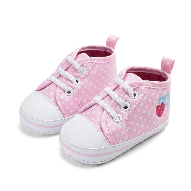 

Newborn Baby First Walker Shoes Infant Toddler Soft Bottom Non-slip Shoes Two-color Baby Bed Shoes