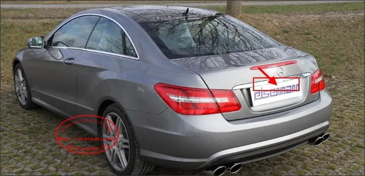 Liislee Автомобильная камера заднего вида для Mercedes Benz E Class C207 W207/камера заднего вида/HD CCD RCA NTST PAL/ручка багажника OEM