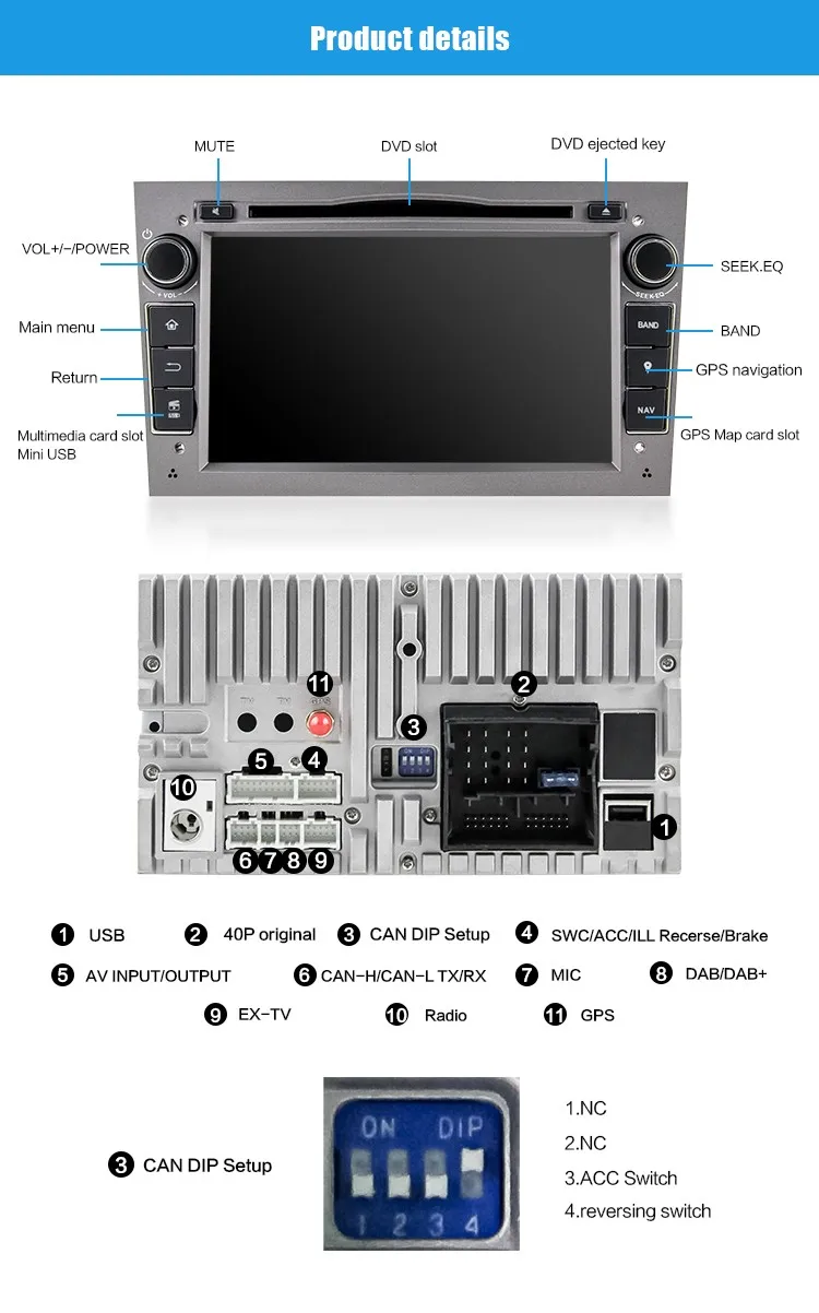 Flash Deal Eunavi 2 Din 7 Inch Car DVD Player For Vauxhall/Opel/Antara/VECTRA/ZAFIRA/Astra H G J Canbus FM GPS Navigation BT Free Map 13 Flash Deal Eunavi 2 Din 7 Inch Car DVD Player For Vauxhall/Opel/Antara/VECTRA/ZAFIRA/Astra H G J Canbus FM GPS Navigation BT Free Map 13