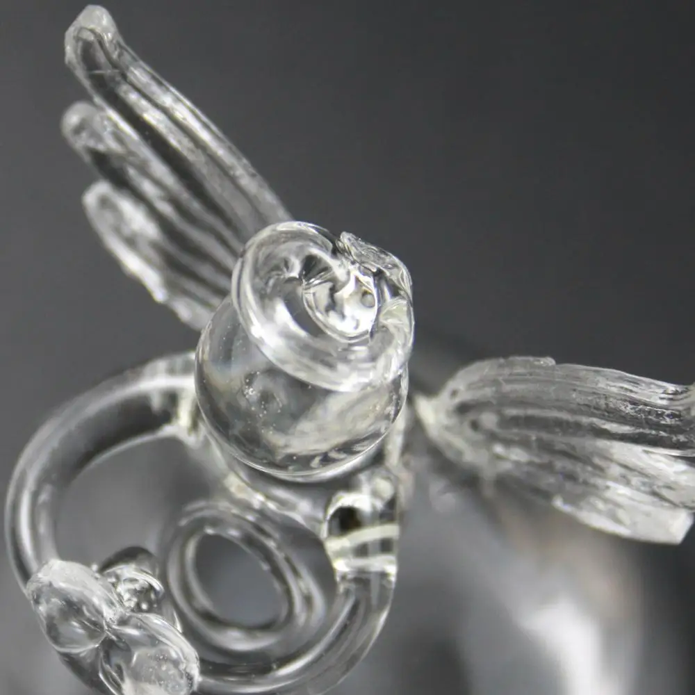 Прозрачная подвесная стеклянная ваза Angel Wish Террариум гидропонная для свадьбы