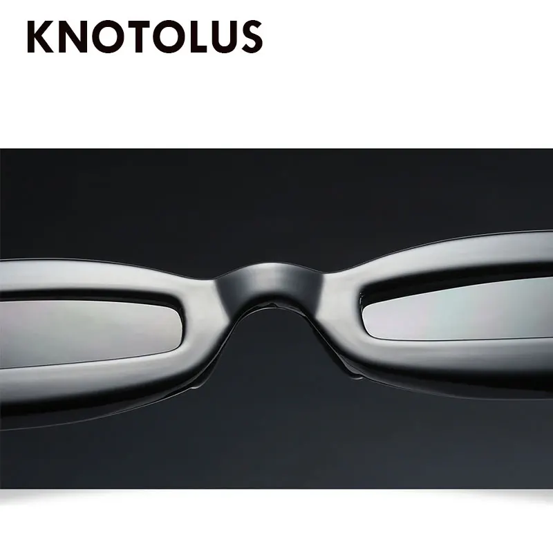 Knotolus 2018 Брендовая Дизайнерская обувь Винтаж Овальные Солнцезащитные очки