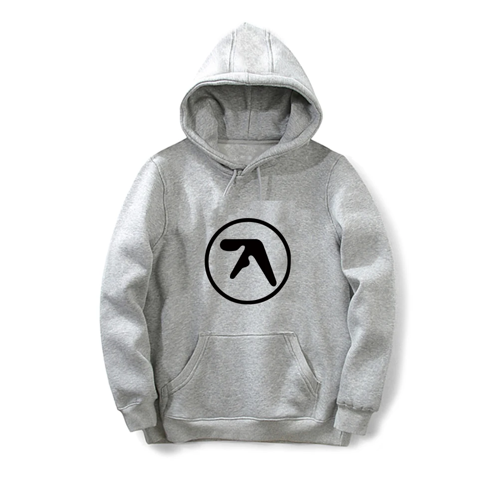  Fashion Men Aphex twin Hoodies Popular Aerosmith Printing Kpop Hoodies Black Gray White Music Sweat