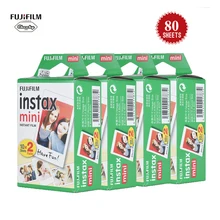 80 листов Fujifilm Instax Mini Фильм Фото Бумага моментальная печать альбом для Fujifilm Instax Mini 7 s/8/25/90/9