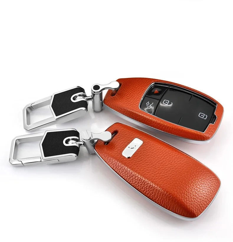 Сумка для ключей кожаная застежка, Автомобильный ключ чехол крышка брелок для Mercedes-Benz Новинка E-class E200L E300L с телефонный номер карты функция "антипотеря