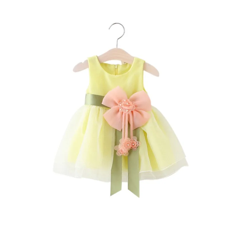 От 0 до 5 лет платье для младенцев Одежда для маленьких девочек летняя одежда для малышей вечерние платья без рукавов для маленьких девочек vestido bebe