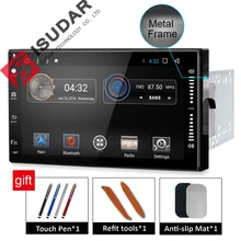 Isudar Universal Car Multimedia player 2 din android 7.1.1 7 Inch For Volkswagen/Passat b5/Toyota/corollaNissan/Tiida/QASHQAI