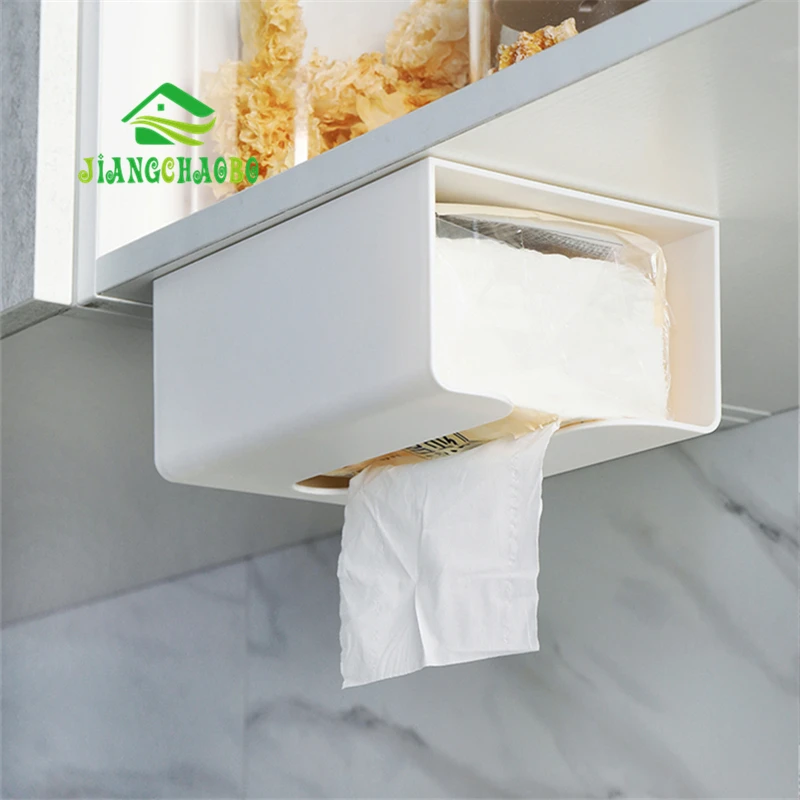 JiangChaoBo, кухонная бумажная коробка для хранения, бумажная коробка, паста, настенный держатель для бумажных полотенец, коробка для туалетной бумаги