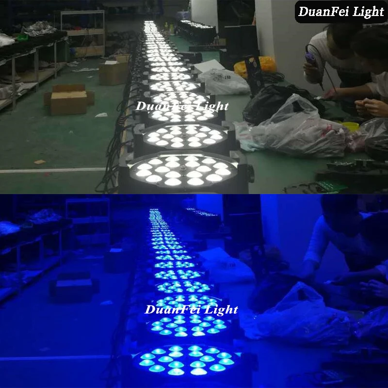 18x18w led zoom par-14