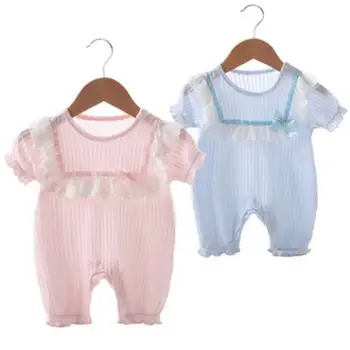 

Baby Girl Rompers Summer 100% Cotton Infant Jumpsuits Roupas Bebes Newborn Romper Princess Skirt Toddler Girls Newborn Infant
