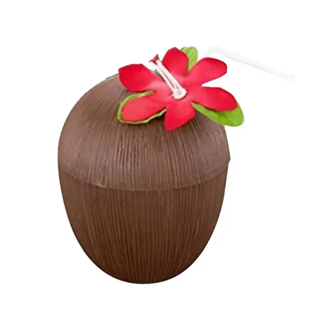 Buy 1pcs Hawaii Party Coconut Cup Plastic Made