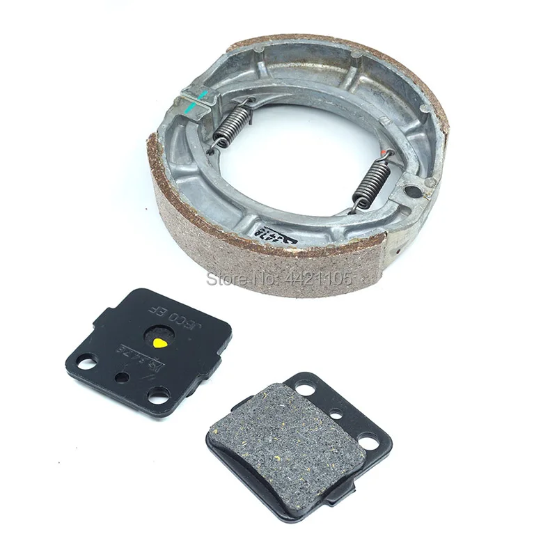 Передние тормозные колодки и задние с пружинами для Suzuki DF200E 1997 1998 1999 DR200E 2000 DR200S