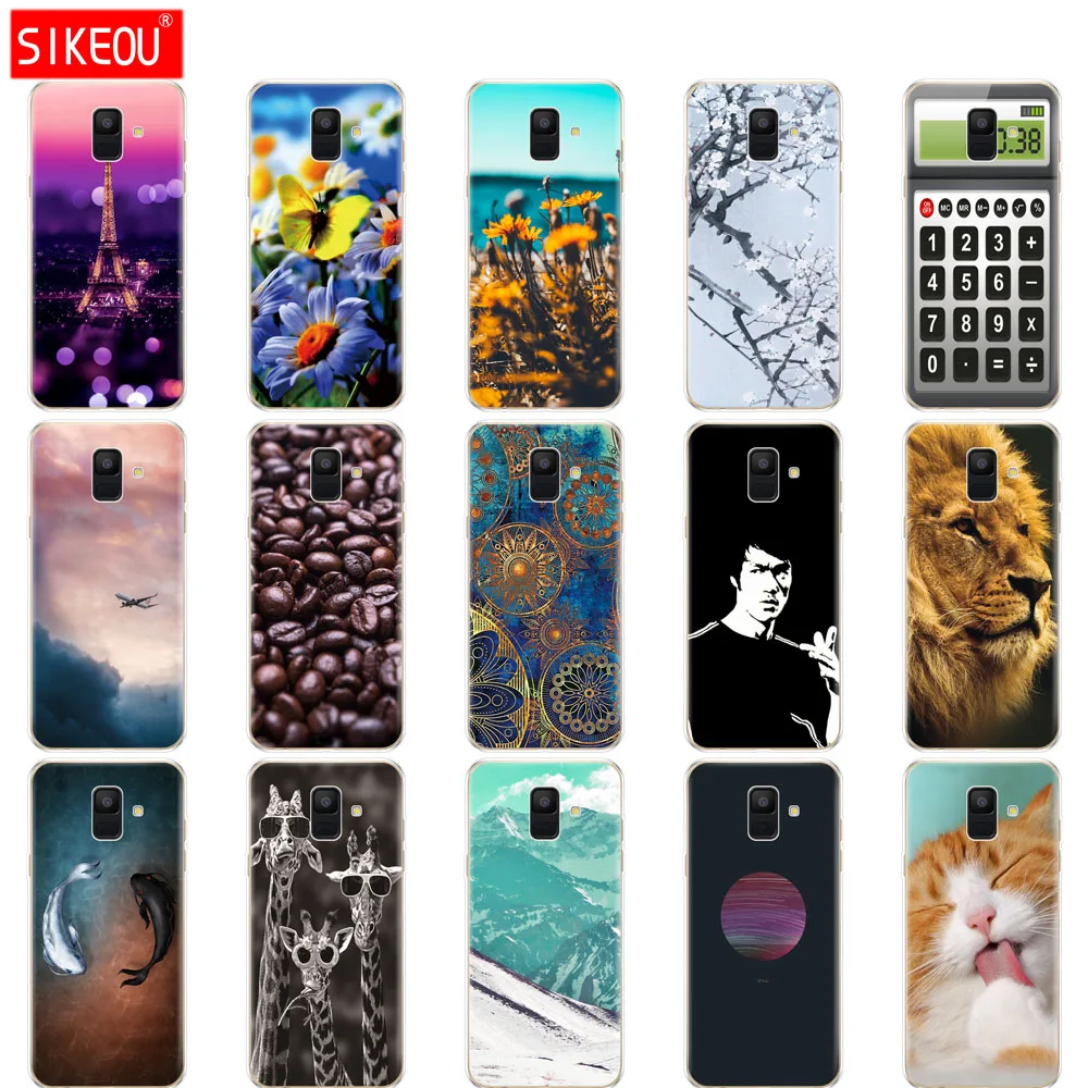 

Silicone Case For Samsung Galaxy A6 2018 Cover SM A600 A600F Coqa For Samsung A6 Plus 2018 Funda A605 A605F Bag