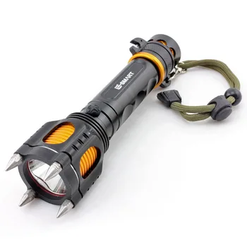 

XM-L2 police tactical led flashlight defensive flash torch lamp flashlights multi-function lampe taschenlampe