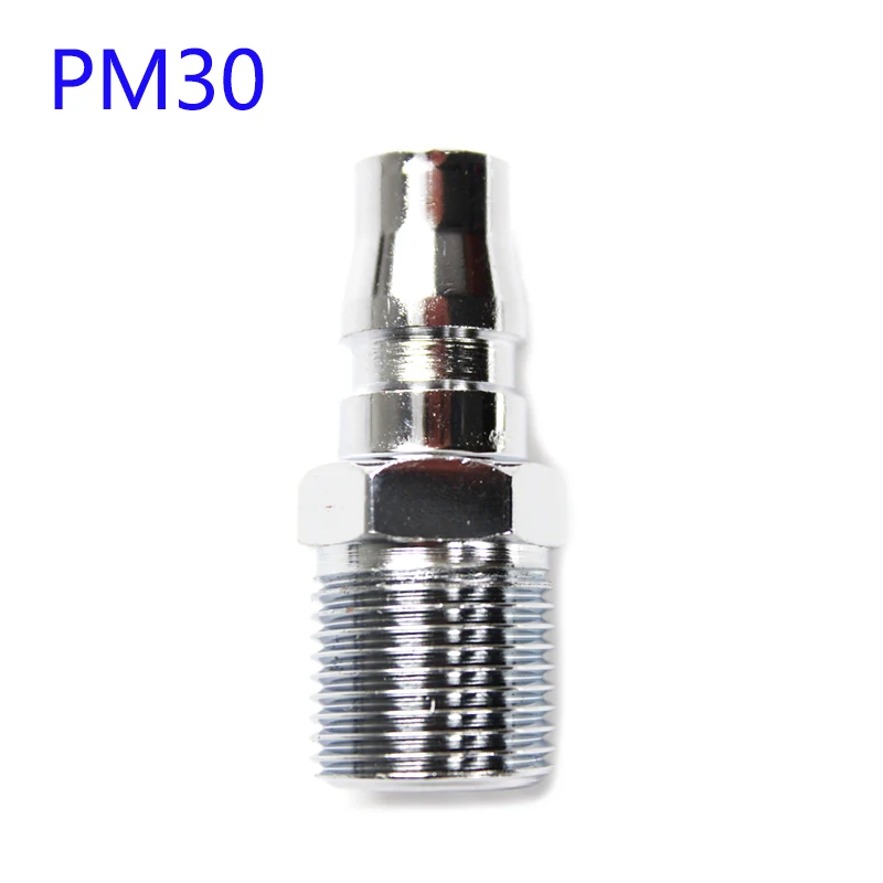 

PM30 3/8''PT Pneumatic Air Compressor Hose Quick Coupler Plug Socket Connector