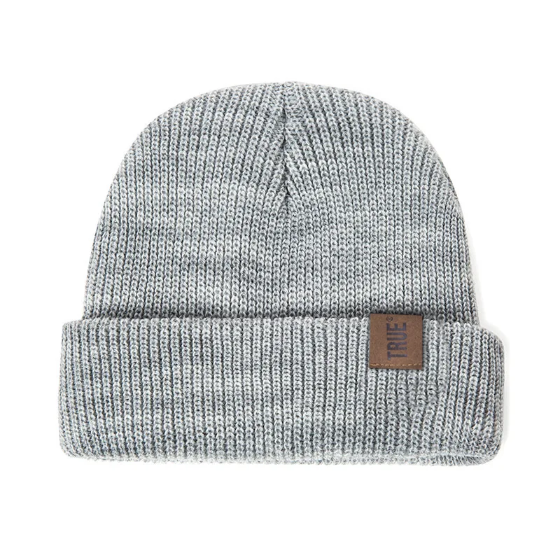 IWINTER, Модная вязаная зимняя шапка для мужчин и женщин, одноцветная, Skullies Beanies, мужские настоящие головные уборы, уличные спортивные шапки, хлопковые шапки