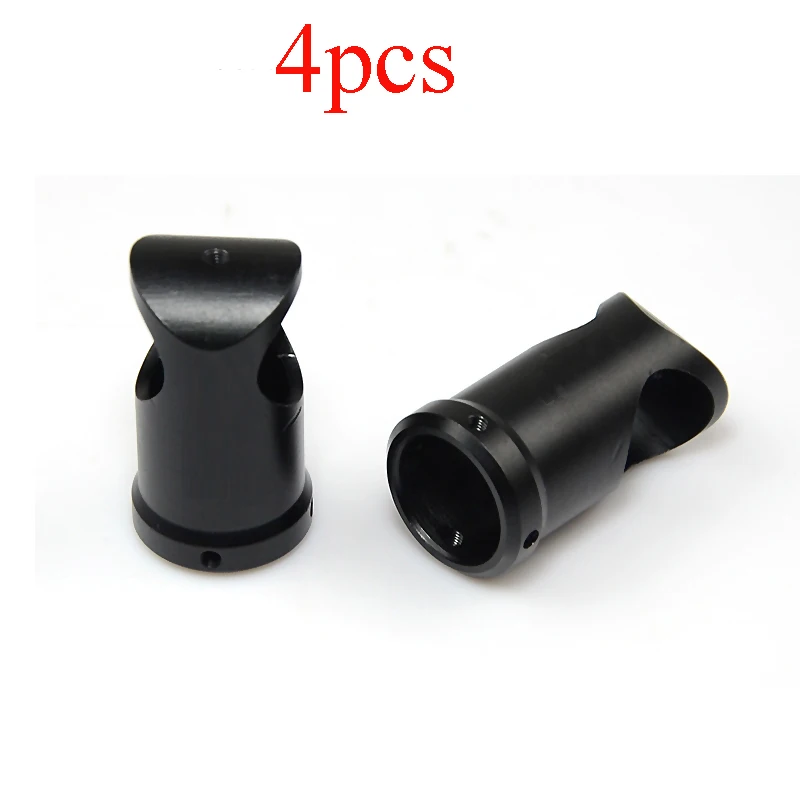 

4PCS 14 to 14mm/16 16mm/18 18mm T-shape Tee Joint Aluminum Tube Tripod Fixed Three-way Connecr Clamp for RC Plant UAV