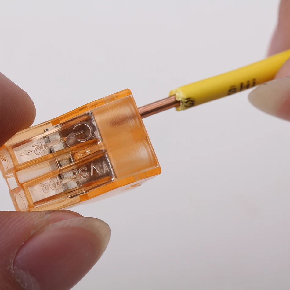 Новинка 10/20 шт./лот Мини Быстрый разъем универсальный компактный проводной