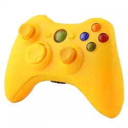 

MATTE YELLOW Custom for Xbox 360 Hydro Dipped Controller Shell Mod Kit + Parts Thumbsticks/Buttons