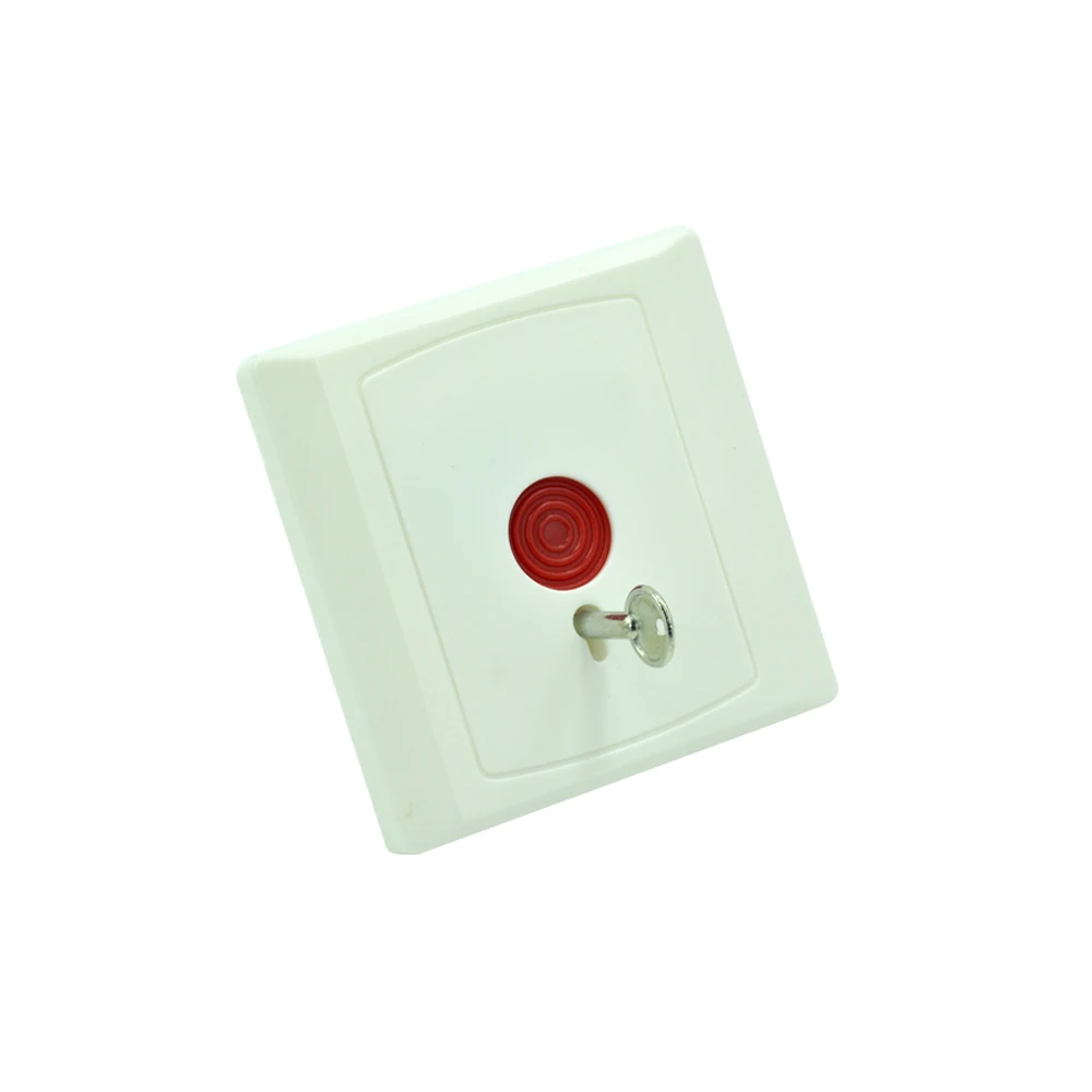 10 PCS Panic Button For Security Alarm Wall-Mounted NC NO Signal Options Door Release Switch Emergency Button Push Alarm