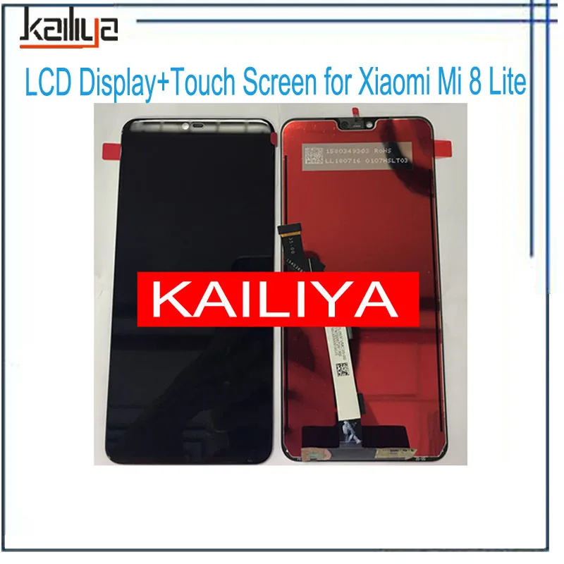 

LCD Display For Xiaomi Mi 8 Lite +6.26'' Touch Screen Digitizer Sensor Assembly Replacement LCD Screen For Mobile Phone LCD