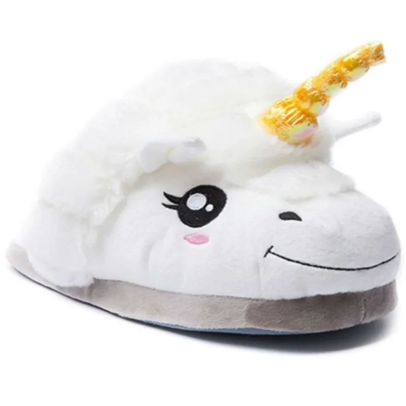 LAISIDANTON-Unicorn-Slippers-Women-Indoor-Slippers-Plush-Home-Shoes-Adult-Mens-Animal-House-Slippers-Unicornio-Unisex