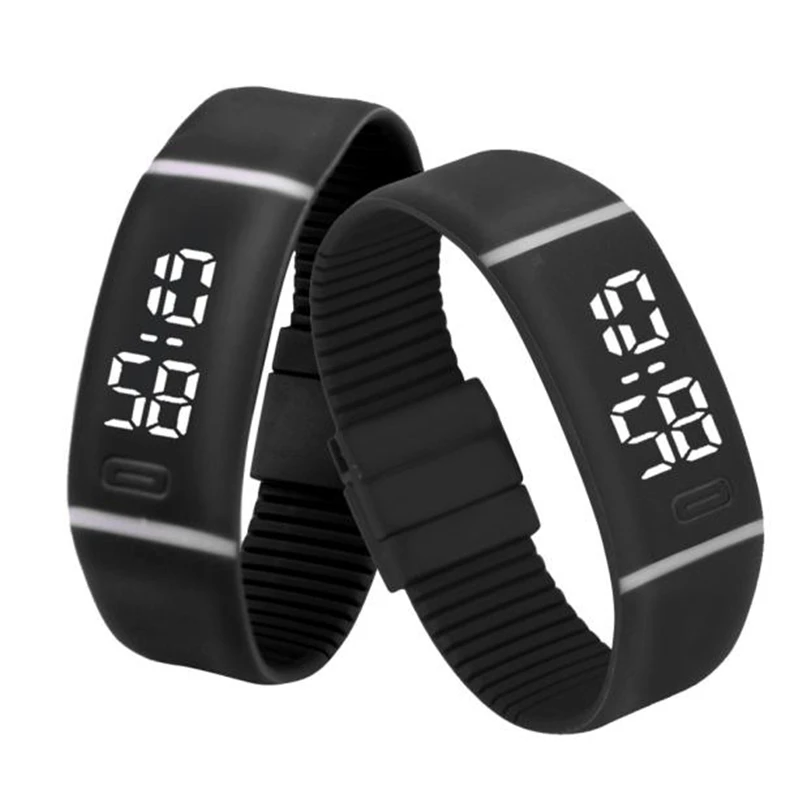 

Splendid Luxury Electronic Watch Watches Mens Womens Rubber LED Watch Date Sports Bracelet Digital Wrist Watch relogio masculin