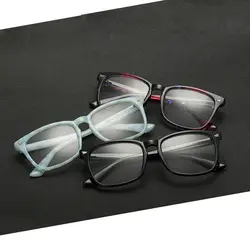 Горячие Дешевые Мода квадратный мужские Оптические очки чтения Рамки для женские очки компьютер близорукость прозрачный очков Рамки