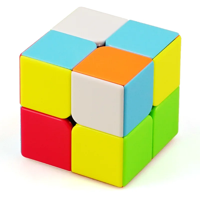 TXTWHY волшебный куб 2x2x2 Stickerless speed Cube 2x2 Пазлы игрушки для детей 50 мм