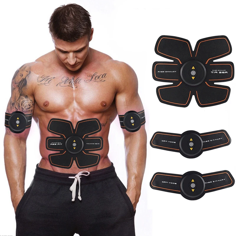EMS Muscle Stimulator Smart Slimming Massage Belt Abs Abdominal Muscle