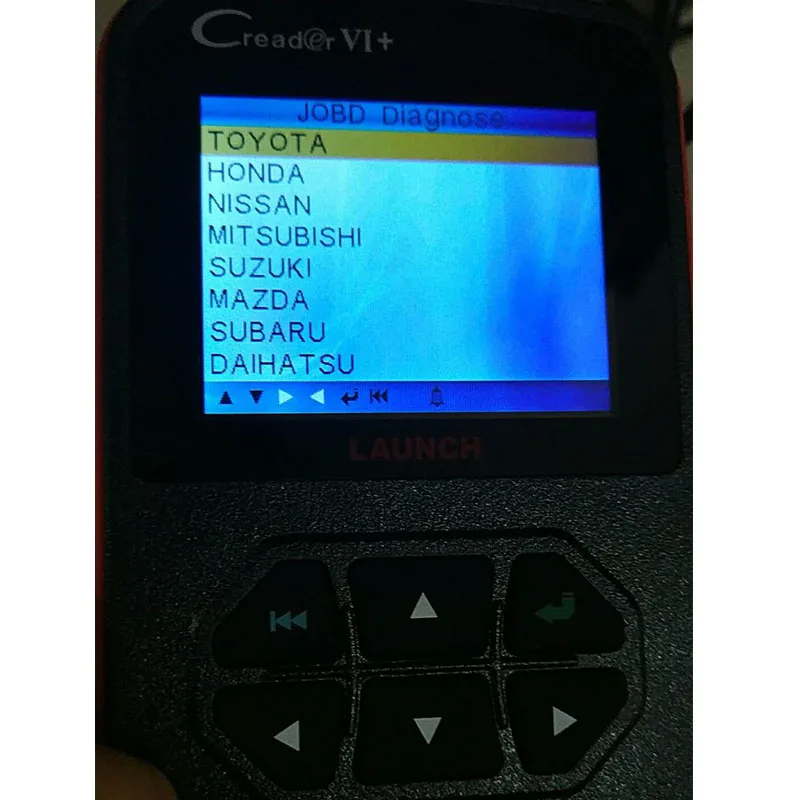 launch Creader 6+ CReader VI Plus поддержка JOBD японские автомобили OBD код сканер