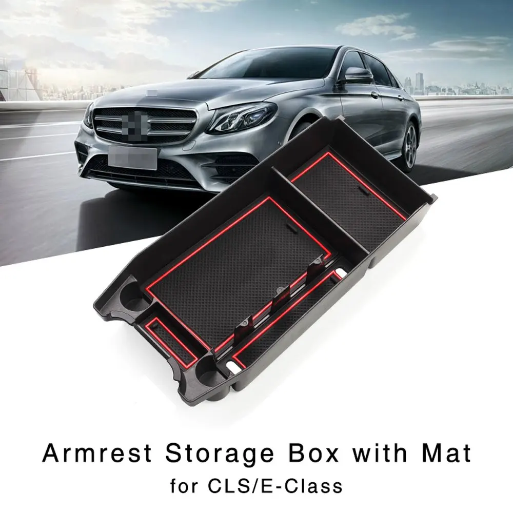 Подлокотник для хранения Mercedes Benz E-Class CLS 2009 2010 2011 2012 2013 2015 центральный подлокотник