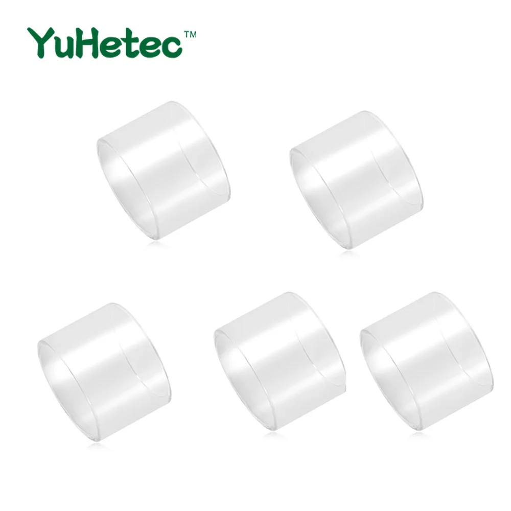 

5PCS Original YUHETEC Glass Tube for Vandy Vape KYLIN V2 RTA 5ml Fatboy versionl/3ml Straight version Electronic cigarette