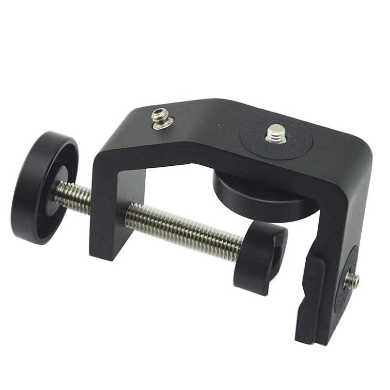  Multifunctional Aluminum Clip UNC1/4 Inch Screw Universal C Stand Clamp For Camera Tripod Flash Hol
