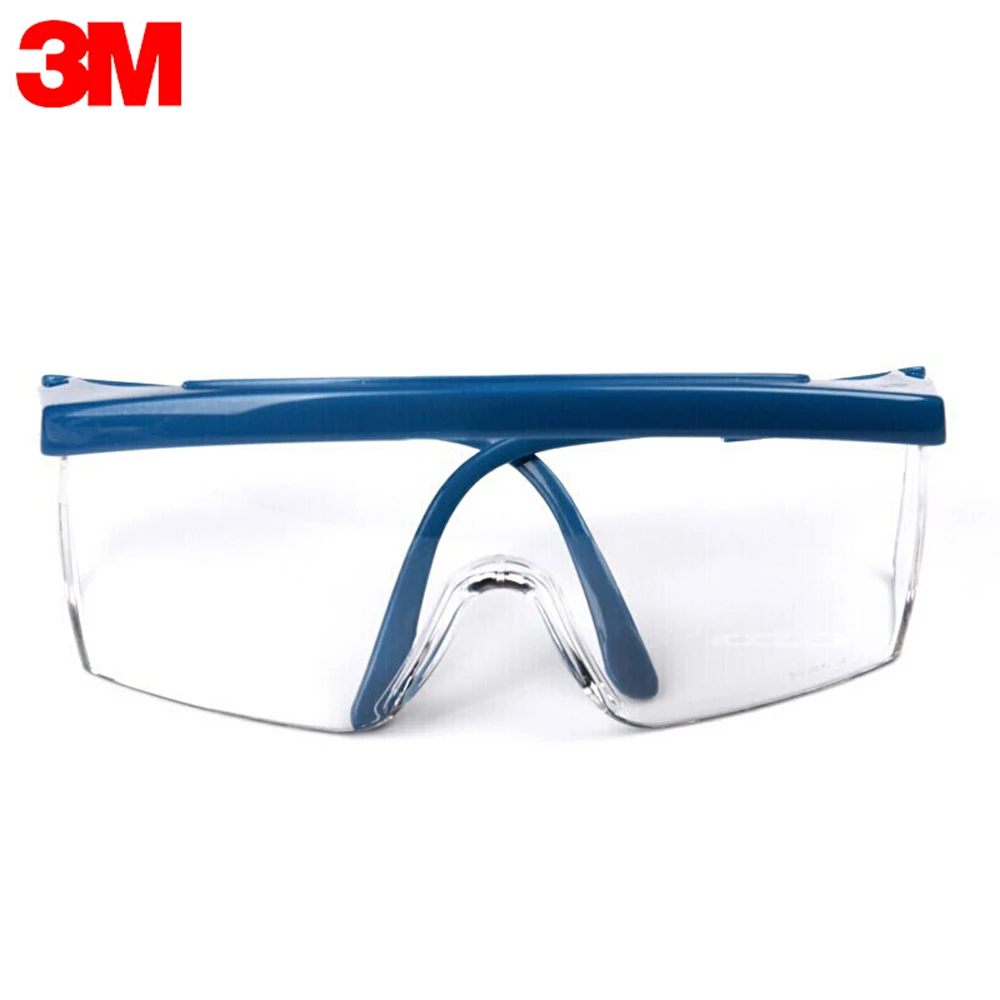 

3M 1711 Safety Glasses Anti Sand Dust Resistant Goggles Anti-scratch Transparent Work Bicycle Labor Protective Eyewear Glasses