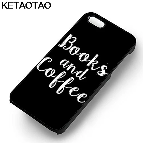 KETAOTAO книги и кофе перевернутый телефонные чехлы для iPhone 4S 5C 5S 6S 7 8 Plus XR XS Max X6 Чехол