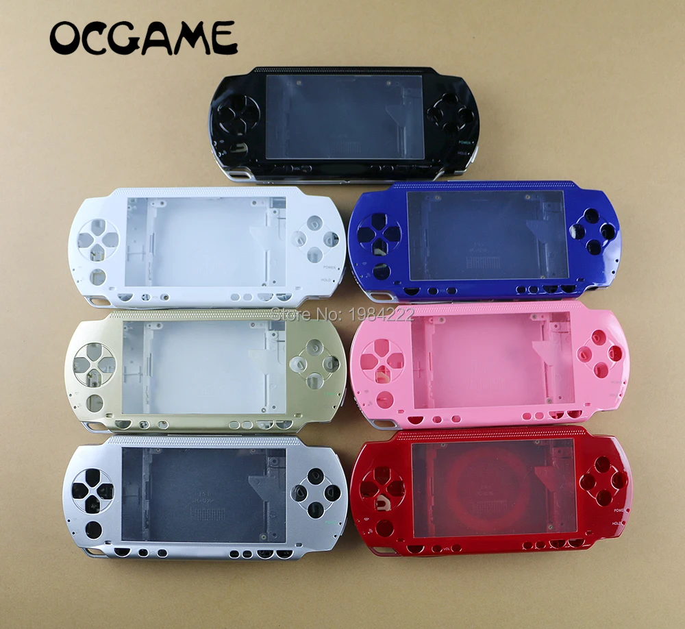 OCGAME многоцветный чехол для PSP 1000 полный корпус сменный набор кнопок лучшее
