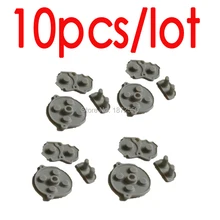 10 шт./лот Горячая пластиковая Замена для GameboyAdvanceGBA GBO DMG игровой консоли резиновый проводящий коврик силиконовые накладки цвет заранее