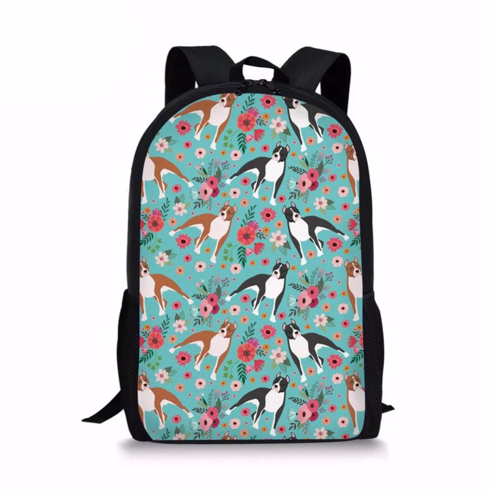 

Customized Children Primary School Bags Backpacks for Girls Staffordshire Terrier School Bagpack Teenager Schoolbag Book Bag