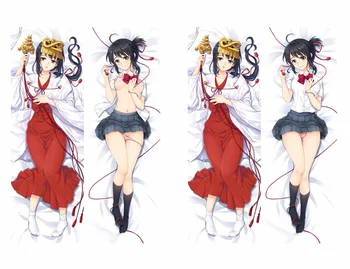 

Japanese Anime Miyamizu Mitsuha Sexy Hugging Pillow Cover Case Pillowcase Decorative Pillows 2Way 50*150cm