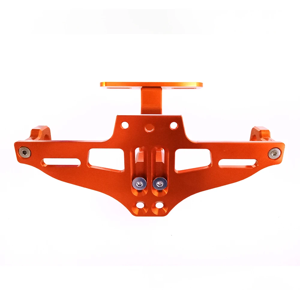 

Universal motorcycle License Plate Bracket with light for plate For Triumph Aprilia Can-Am MV Agusta Piaggio Vespa HYOSUNG
