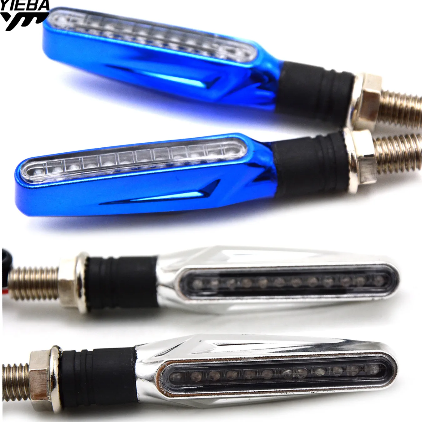 Universal Flexible Brake Tail Stop LightLed Strip Motorcycle Led Tail Light Turn Signal FOR KAWASAKI ZX10R H2/H2R ZX6R/636 07-16