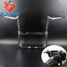 Для Touring Electra Glide FLHTC 1-1/" Ape вешалка 16" Rise Monkey Bagger Bars руль для Harley Batwing обтекатель мотоцикла