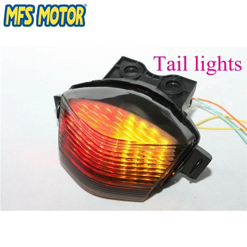 

motorcycle parts LED Tail Brake Light For Kawasaki Ninja 650R EX650 ER-6f 2005 2006 2007 2008 Smoke