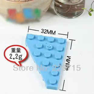 

Free Shipping!20pcs *Wing 4x6 right* DIY enlighten block bricks,Compatible With Assembles Particles