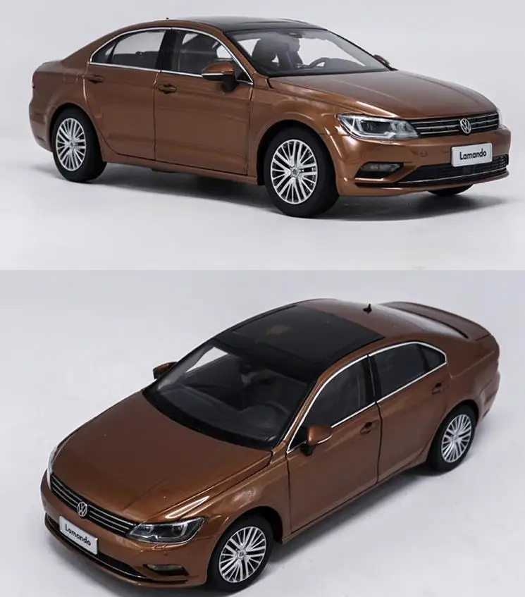 Высокая имитация Volkswagen Lamando GTS модель автомобиля 1:18 передовая Коллекция игрушечных автомобилей из сплава, литая металлическая модель