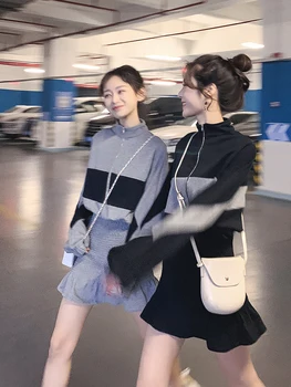 

Spring suit 2020 small girl wearing a dress with a boudoir guard dress waist tail and buttock wrapped around lotus leaf