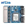 Free Shipping HLK-RM08K MT7688K Chipset Serial WIFI Module Four Ethernet Port UART To Wireless Smart Board Replace RM04 1