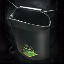 1 шт. универсальный автомобильный Стайлинг Мини Автомобильный мусорный мусор мусорный контейнер футляр для хранения аксессуаров