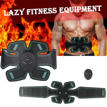 

Smart Fitness Belt Muscle Training Charging Abdominal Muscles Paste Instrument Lazy Fitness Healthy Abdominal Muscle Stickers